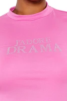 Plus Jadore Drama Top