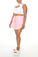 Plus Drawstring Shorts