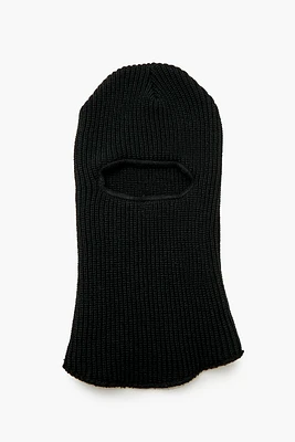 Ribbed Knit Balaclava