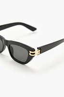 Tinted Cat-Eye Sunglasses