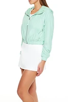 Active Hooded Zip-Up Jacket