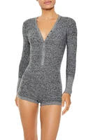 Long-Sleeve Pajama Romper