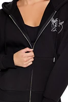 Angel & Heart Zip-Up Hoodie