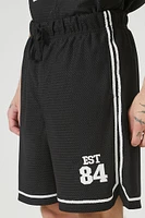 EST84 Graphic Basketball Shorts