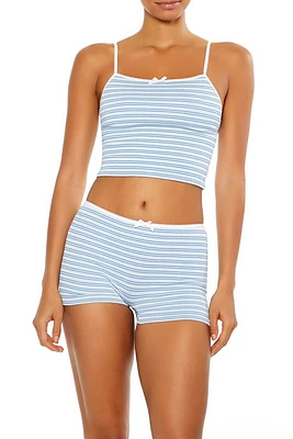 Seamless Striped Lingerie Cami