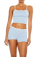 Seamless Striped Lingerie Cami