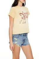 Cowgirl Up Graphic Baby Tee