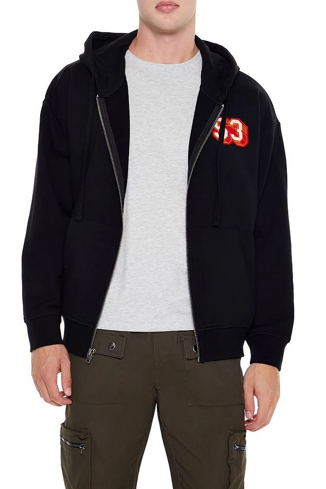 Holy Patch Zip-Up Hoodie