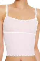 Seamless Polka Dot Lingerie Cami