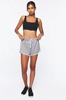 Active Drawstring Ringer Shorts