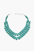 Faux Stone Statement Necklace