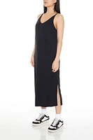 V-Neck Cami Maxi Slip Dress