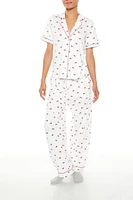 Christmas Tree Truck Shirt & Pants Pajama Set