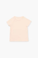 Girls Ribbed-Knit Raglan Tee (Kids)