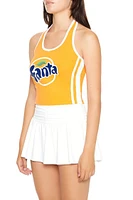 Fanta Graphic Halter Top