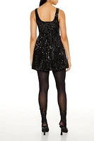 Sequin Mini A-Line Dress