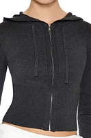 Zip-Up Hooded Sweater