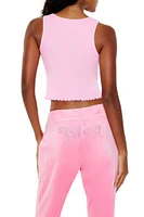 Juicy Couture Cropped Tank Top