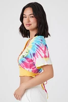 Reworked Mock Wrap Crop Top