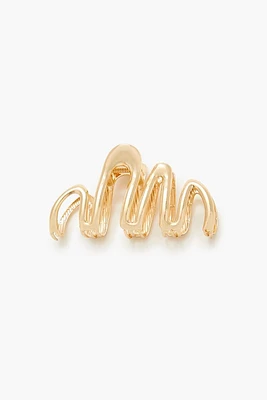 Wavy Claw Hair Clip