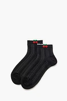 Cherry Ankle Socks