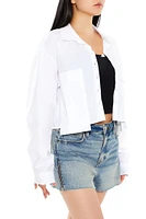 Cropped Asymmetrical Shirt