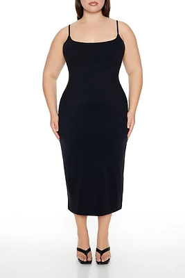 Plus Contour Sculpt Midi Dress