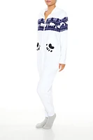 Hooded Polar Bear Jumpsuit