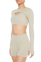 Active Seamless Bolero Crop Top