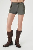 Twill Cargo Shorts