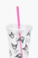 Kuromi Print Tumbler