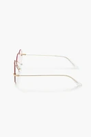 Rimless Heart Sunglasses