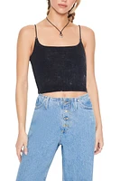 Mineral Wash Cropped Cami