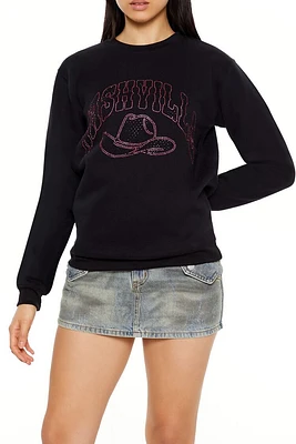 Rhinestone Nashville Pullover