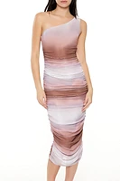 Gradient Cloud Wash Maxi Dress