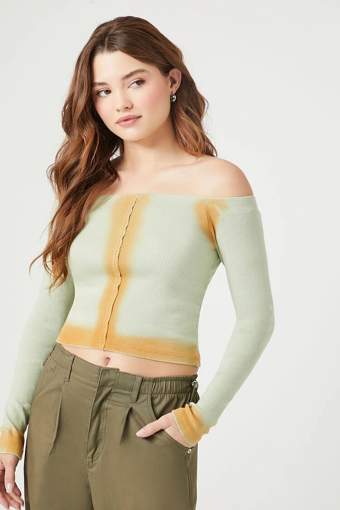 Off-the-Shoulder Crop Top