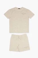 Kids Ath Club Tee & Shorts Set (Girls + Boys)