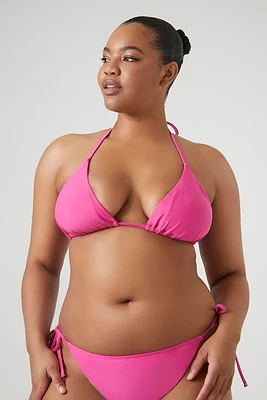 Plus Triangle Bikini Top