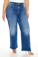 Plus Straight-Leg Jeans