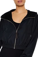 Active Hooded Zip-Up Jacket