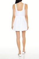 Crochet Lace Mini Tank Dress