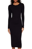 Bodycon Midi Sweater Dress