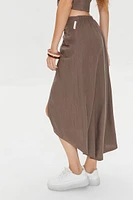 Kendall + Kylie Linen-Blend Skirt