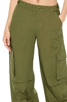 Cotton-Blend Cargo Joggers