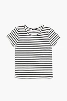 Girls Striped Short-Sleeve Tee (Kids)