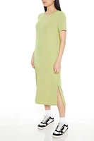 T-Shirt Midi Slit Dress