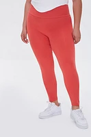 Plus Basic High-Rise Leggings