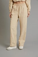 Active Piped-Trim Windbreaker Pants