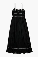 Two-Tone Maxi Dress
