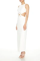 Sleeveless Cutout Maxi Dress